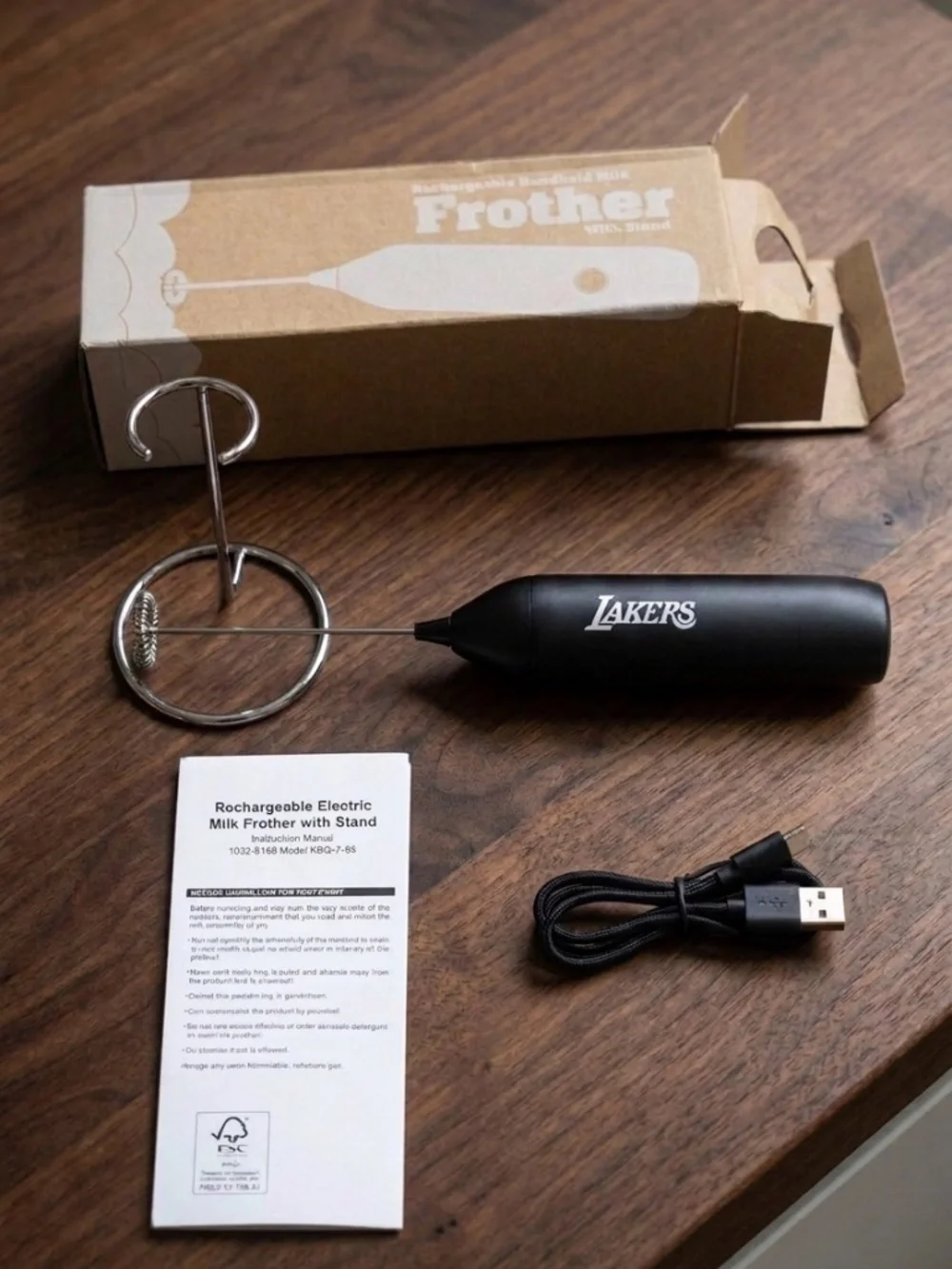 Frother - rechargeable